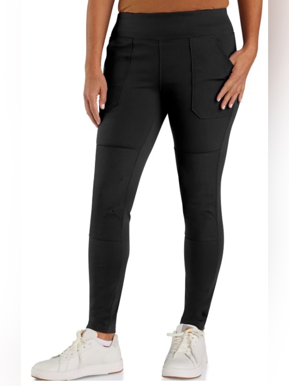 Carhartt Black Ponte Cargo Leggings for Women